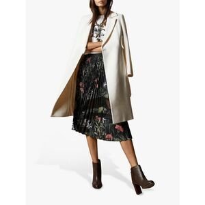 Ted Baker Abilen Highland Pleated Lace Skirt Size 3 MSRP $245